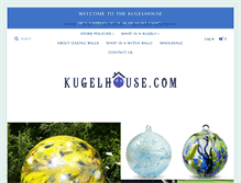 Tablet Screenshot of kugelhouse.com